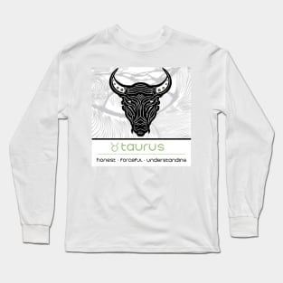 Taurus Season - Zodiac Graphic Long Sleeve T-Shirt